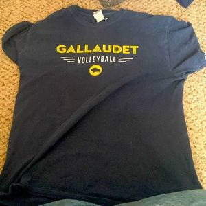 university volleyball tshirt